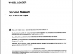 repair manual FiatAllis FR220.2 Wheel Loader Operation and Maintenance & Service Manuals PDF - 2