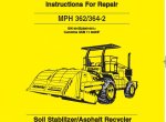 repair manual Bomag MPH362-2 & MPH364-2 Soil Stabilizer & Asphalt Recycler Parts Catalog + Repair Instructions PDF - 4