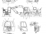 spare parts catalog Kobelco SK100W-2 Breaker & Mitsubishi Diesel Engine 6D34-TE1 Parts Manual PDF - 4