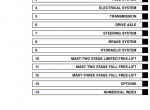repair manual Hyster Challenger H100XM H110XM H120XM H70XM H80XM H90XM (K005) Forklift Service & Parts Manual PDF - 1