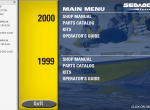 repair manual Sea Doo Sport Boats Challenger & Speedster & Sportster 2000 Technical Publications - 1