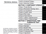 repair manual Hitachi ZX 60USB-3 ZX 60USB-3F Hydraulic Excavator Technical Manual - 1