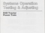 repair manual caterpillar D4 Track-Type Tractor PDF Manuals - 13