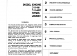 repair manual Daewoo Doosan DV11 / D1146 D1146T D2366 D2366T Diesel Engine Service Manuals PDF - 3