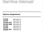 repair manual Caterpillar Lift Trucks GC35/40/45/55/60/70/K GC40/45/55/70K-STR GC45K-SWB Set of Manuals PDF - 1