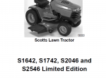repair manual John Deere S1642 S1742 S2046 S2546 Limited Edition Scotts Lawn Tractor TM1776 Technical Manual PDF - 1