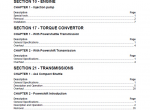 repair manual Case Backhoe Loader 580SR-590SR-695SM-695SR Service Manual PDF - 1