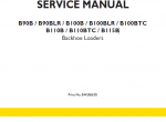 repair manual New Holland Backhoe Loaders B90B/BLR, B100B/BLR/BTC, B110B/BTC, B115B Manuals PDF - 6