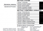 repair manual Hitachi Zaxis 160LC-3 180LC-3 180LCN-3 Hydraulic Excavator Technical Manuals PDF - 2