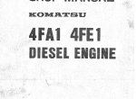 repair manual Komatsu Forklifts Shop Manuals + Operation & Maintenance Manuals PDF - 6