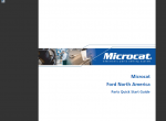 spare parts catalog Ford Asia Pacific Microcat 2016 Parts Catalog - 7