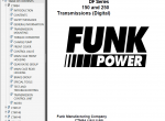 repair manual Funk Power DF Series 150 & 250 Transmission Set of PDF Manuals - 1