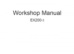 repair manual Hitachi EX200-3 Excavator Technical & Workshop Manuals PDF - 5