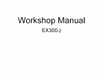 repair manual Hitachi Hydraulic Excavator EX300-2 Technical & Workshop Manuals PDF - 7
