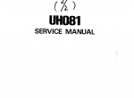 repair manual Hitachi UH081 Excavator Service Manual PDF - 5