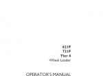 repair manual Case 621F, 721F Tier 4 Wheel Loaders Service + Operators Manuals PDF - 5