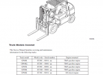 repair manual caterpillar GP40K, GP40KL, GP45K, GP50K, DP40K, DP40KL, DP45K, DP50K Lift Trucks Service Manual PDF - 2