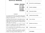 repair manual Daewoo Doosan Storm Diesel Engine D2366/T, D1146/T Maintenance Manual PDF - 1