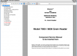 repair manual Epsilon AGCO Gleaner North America Parts and Service Information 12/2019 - 7