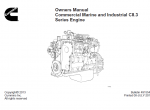 repair manual Cummins Commercial Marine and Industrial C8.3 Series Engine Owners Manual PDF - 1