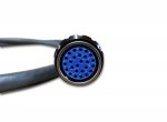 Diagnostic adapter interface 6-pin OBDII Cable for Volvo VOCOM Adapter - 1