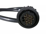 Diagnostic adapter interface TEXA Off Highway Cable - Massey Ferguson Tractors (T39) - 2