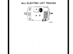 repair manual Hyster Class 1 For A416 (J2.00-3.20XM Europe) Electric Motor Rider Trucks PDF Manual - 2