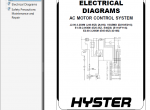 repair manual Hyster Class 1 For A416 (J40-65Z) Electric Motor Rider Trucks PDF Manual - 2