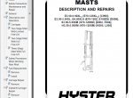 repair manual Hyster Class 1 For C098 (E3.50-5.50XL, E4.50XLS Europe) Electric Motor Rider Trucks PDF Manual - 3