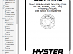 repair manual Hyster Class 1 For F108 (E45-65XM2) Electric Motor Rider Trucks PDF Manual - 4