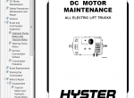 repair manual Hyster Class 2 For D138 (N40-45FR N50FA) Electric Motor Narrow Aisle Trucks PDF Manual - 3