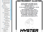 repair manual Hyster Class 2 For F138 (N30XMDR2, N45XMR2) Electric Motor Narrow Aisle Trucks PDF Manual - 5