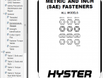 repair manual Hyster Class 3 For A455 (W20-30XTR) Electric Motor Hand Trucks PDF Manual - 6