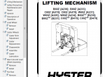 repair manual Hyster Class 3 For A478 (C60Z) Electric Motor Hand Trucks PDF Manual - 4