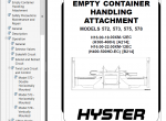 repair manual Hyster Class 5 For B214 (H16.00-22.00XM-12EC Europe) Internal Combustion Engine Trucks PDF Manual - 3