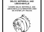 repair manual Hyster Class 5 For F003 (H40-60JS) Internal Combustion Engine Trucks PDF Manual - 1