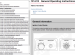 repair manual Cummins Mechanical Gas Fuel System G5.9, G8.3, G855, G14, G19, G28, G38, G50, K19GC/KTA38GC Engines - 6