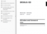 repair manual Komatsu BR380JG-1E0 Mobile Crusher Shop Manual - 1