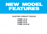 repair manual Toyota 7 FBMF16-50 Electric Forklift Trucks Set of PDF Manuals - 3
