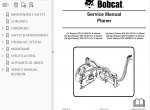 repair manual Bobcat 14, 18 Hyd, 24 Hyd, Surface, 40 Hyd, Curb Planers Service Manual PDF - 2