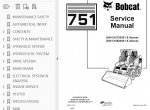 repair manual Bobcat 751 Skid Steer Loader Service Manual PDF - 2