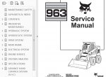 repair manual Bobcat 963 Loader Service Manual PDF - 2