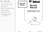 repair manual Bobcat HB Series Hydraulic Breaker Service Manual PDF - 6