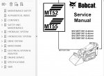 repair manual Bobcat MT52, MT55 Mini Track Loader Service Manual PDF - 3