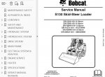 repair manual Bobcat S130 Skid Steer Loader Service Manual PDF - 2