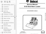 repair manual Bobcat S130 Skid Steer Loader Service Manual PDF - 4