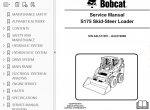 repair manual Bobcat S175 Skid Steer Loader Service Manual PDF - 2