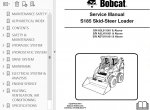 repair manual Bobcat S185 Skid Steer Loader Service Manual PDF - 2