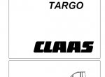 repair manual Claas K50, K60, K70 Targo Telescopic Forklifts Set of PDF Manuals - 1