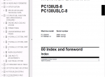 repair manual Komatsu Hydraulic Excavator PC138US-8 Shop & Maintenance Manuals PDF - 5